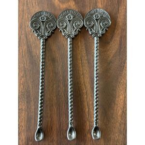 Vintage Hotel Lotte Swizzle Stick Drink Cocktail Spoon Stir Barware Collectible